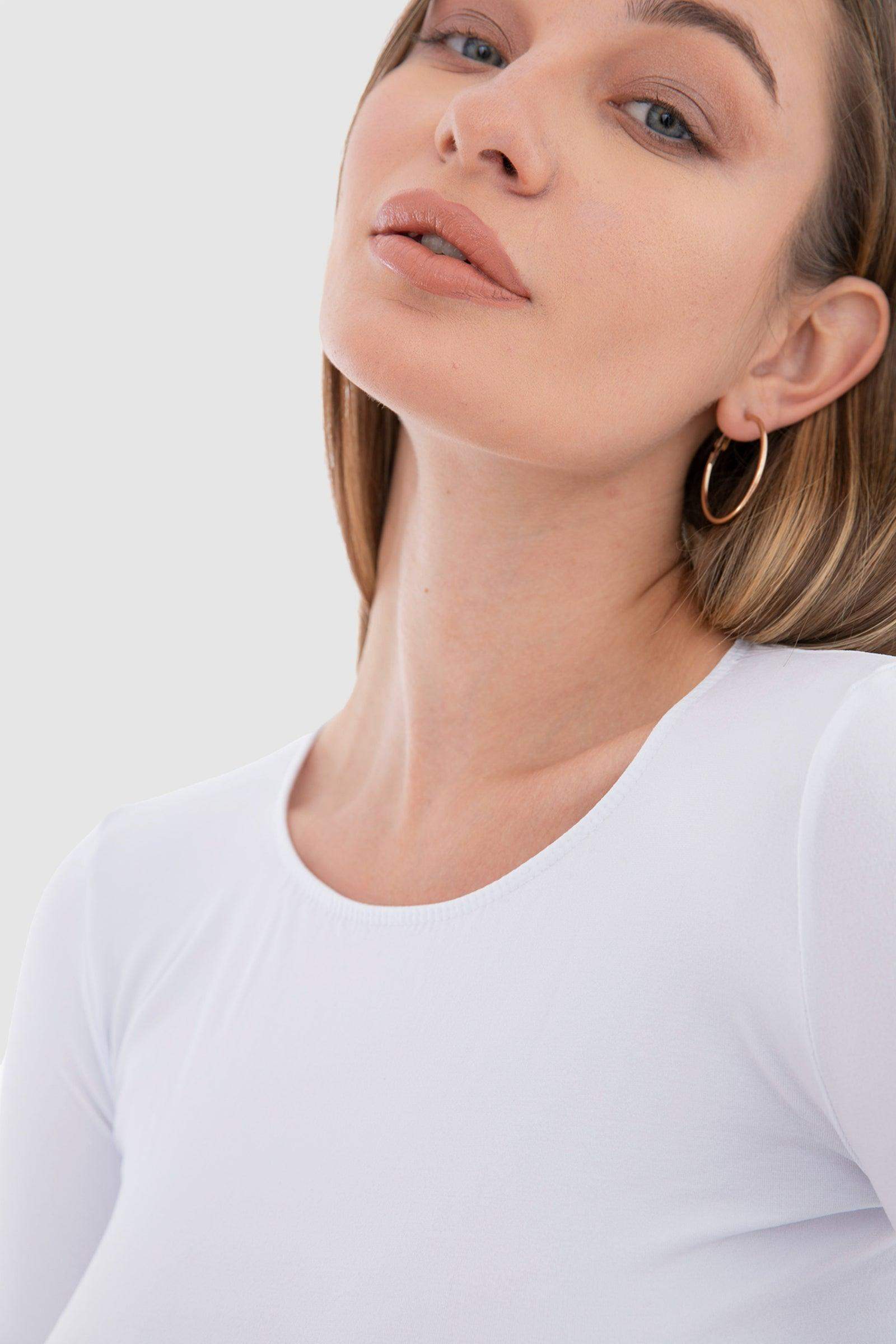 Microfiber Long Sleeves Top - Carina - ÙƒØ§Ø±ÙŠÙ†Ø§