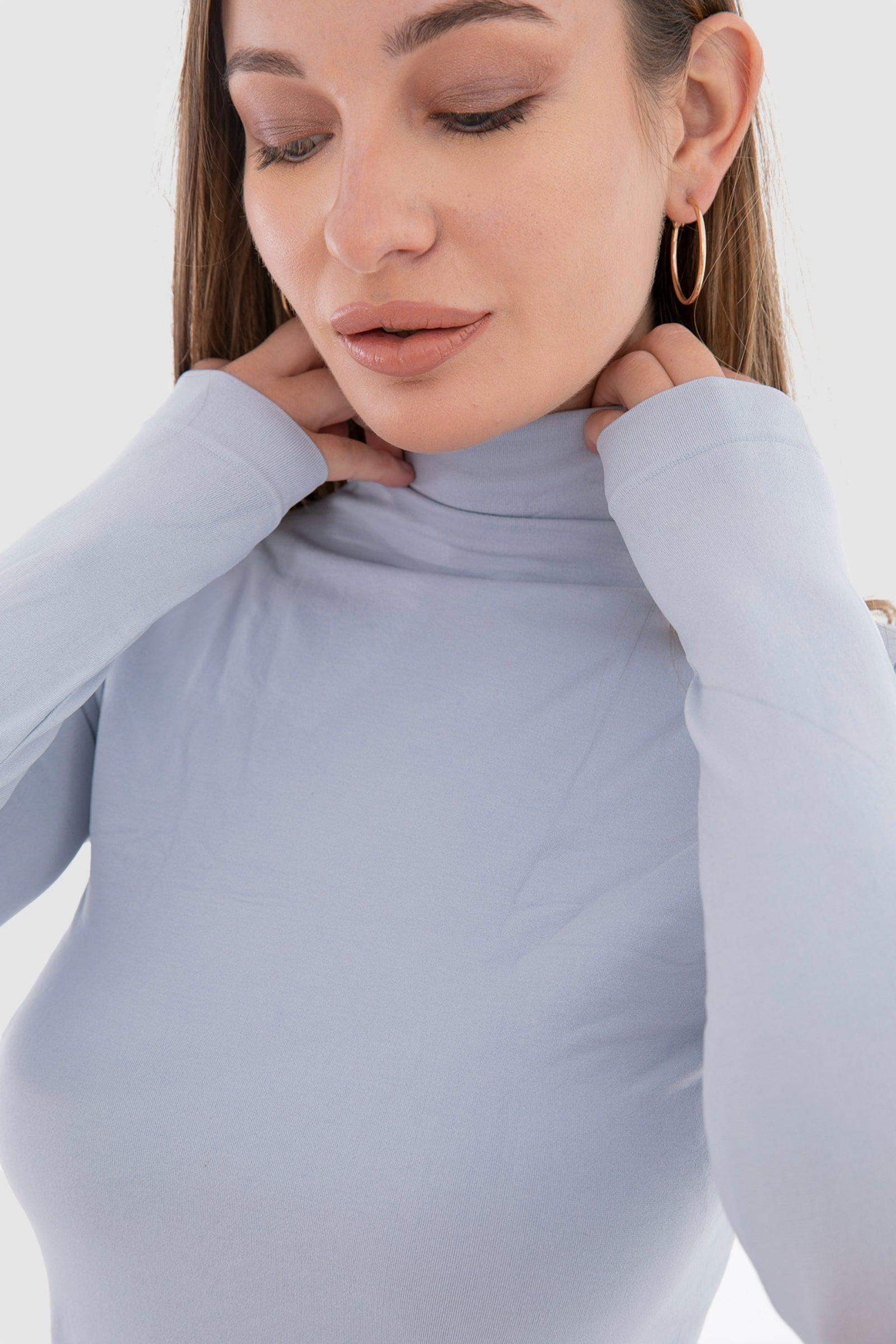 Microfiber Long Sleeves Top - Carina - ÙƒØ§Ø±ÙŠÙ†Ø§