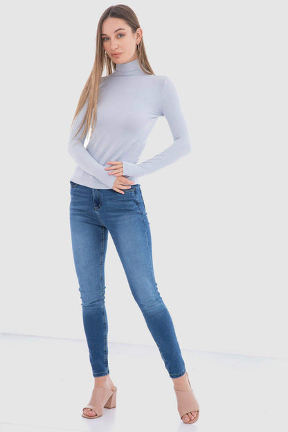 Microfiber Long Sleeves Top - Carina - ÙƒØ§Ø±ÙŠÙ†Ø§