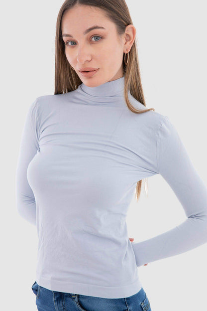Microfiber Long Sleeves Top - Carina - ÙƒØ§Ø±ÙŠÙ†Ø§