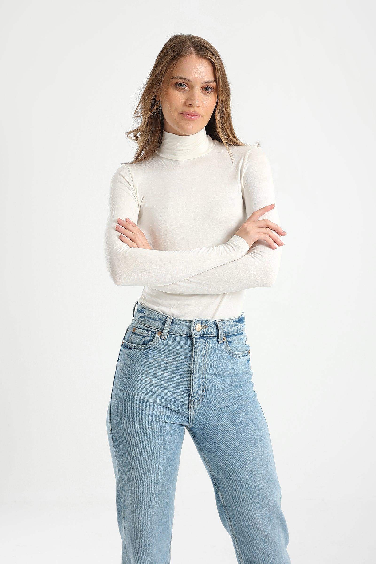 Microfiber Long Sleeves Top - Carina - ÙƒØ§Ø±ÙŠÙ†Ø§