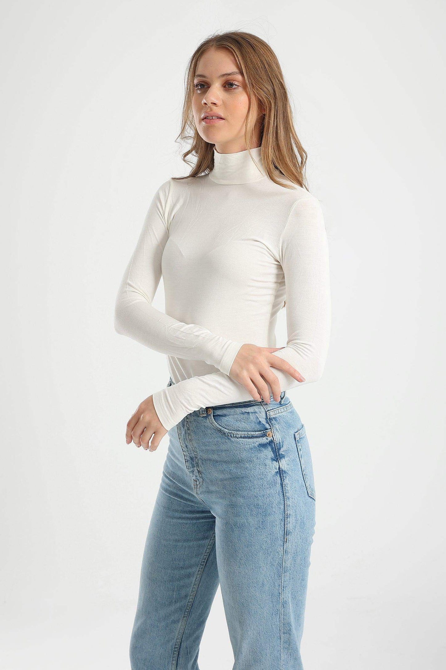 Microfiber Long Sleeves Top - Carina - ÙƒØ§Ø±ÙŠÙ†Ø§