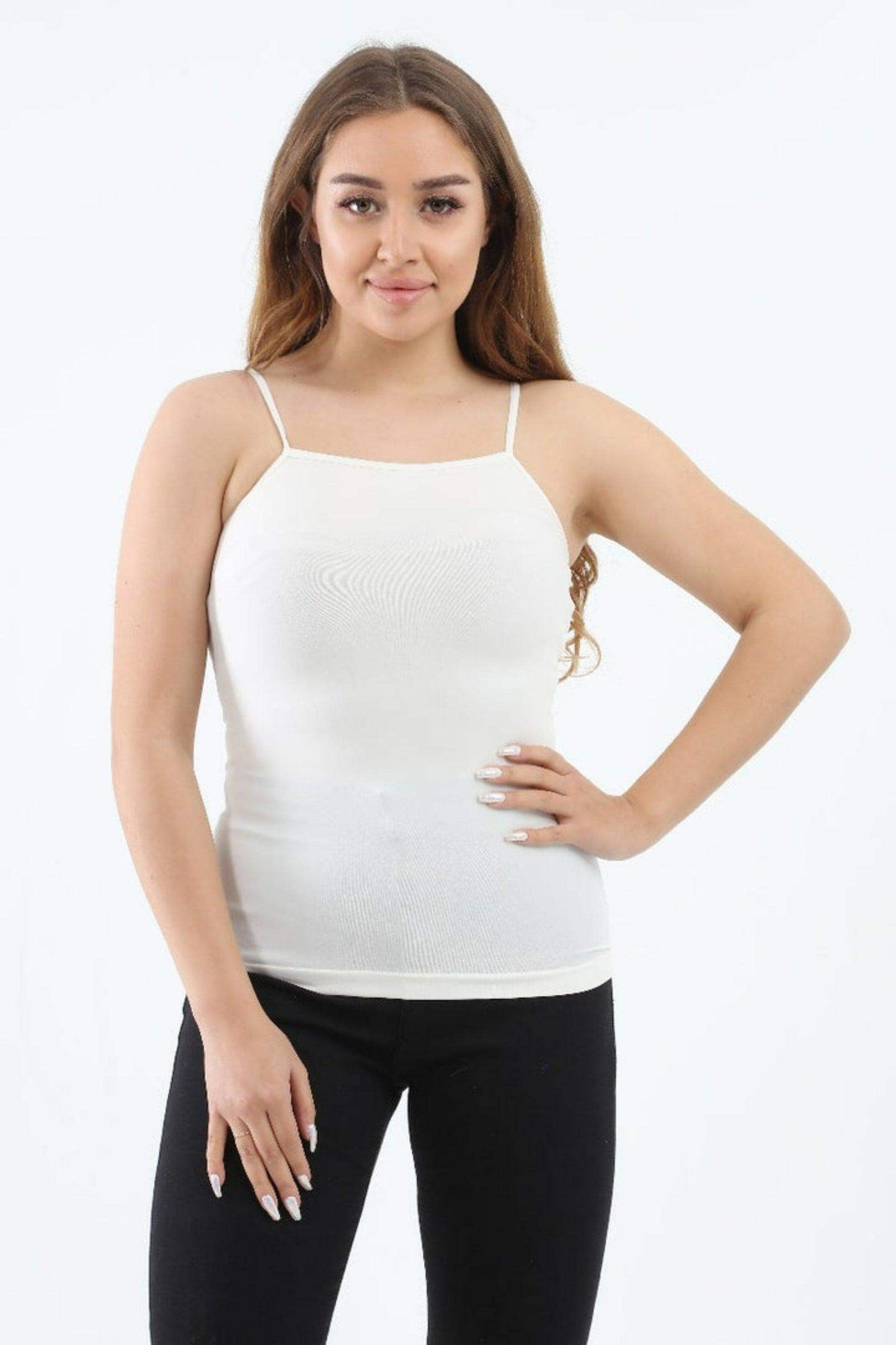 Microfiber Seamless Cami Top (Pack of 3) - Carina - ÙƒØ§Ø±ÙŠÙ†Ø§