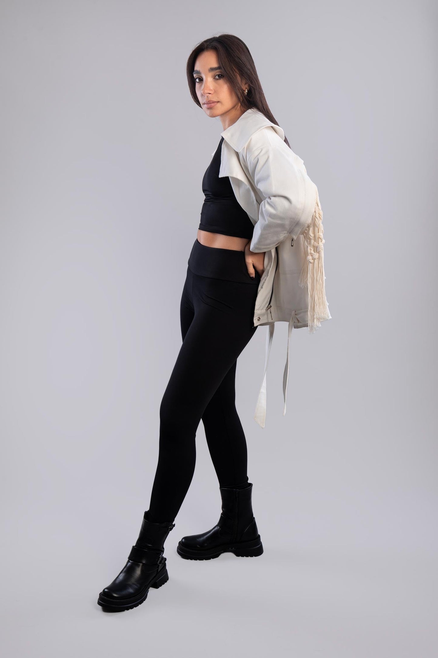 Boho Fringe Oversized Jacket