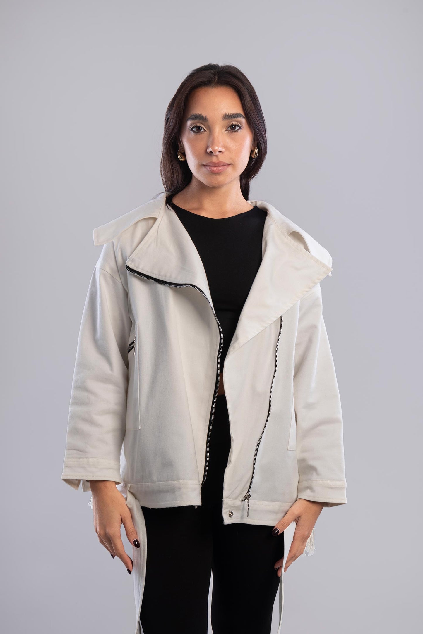 Boho Fringe Oversized Jacket