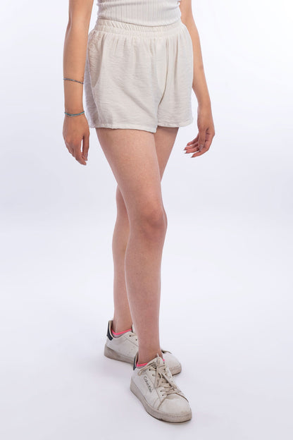 Boho Short - White