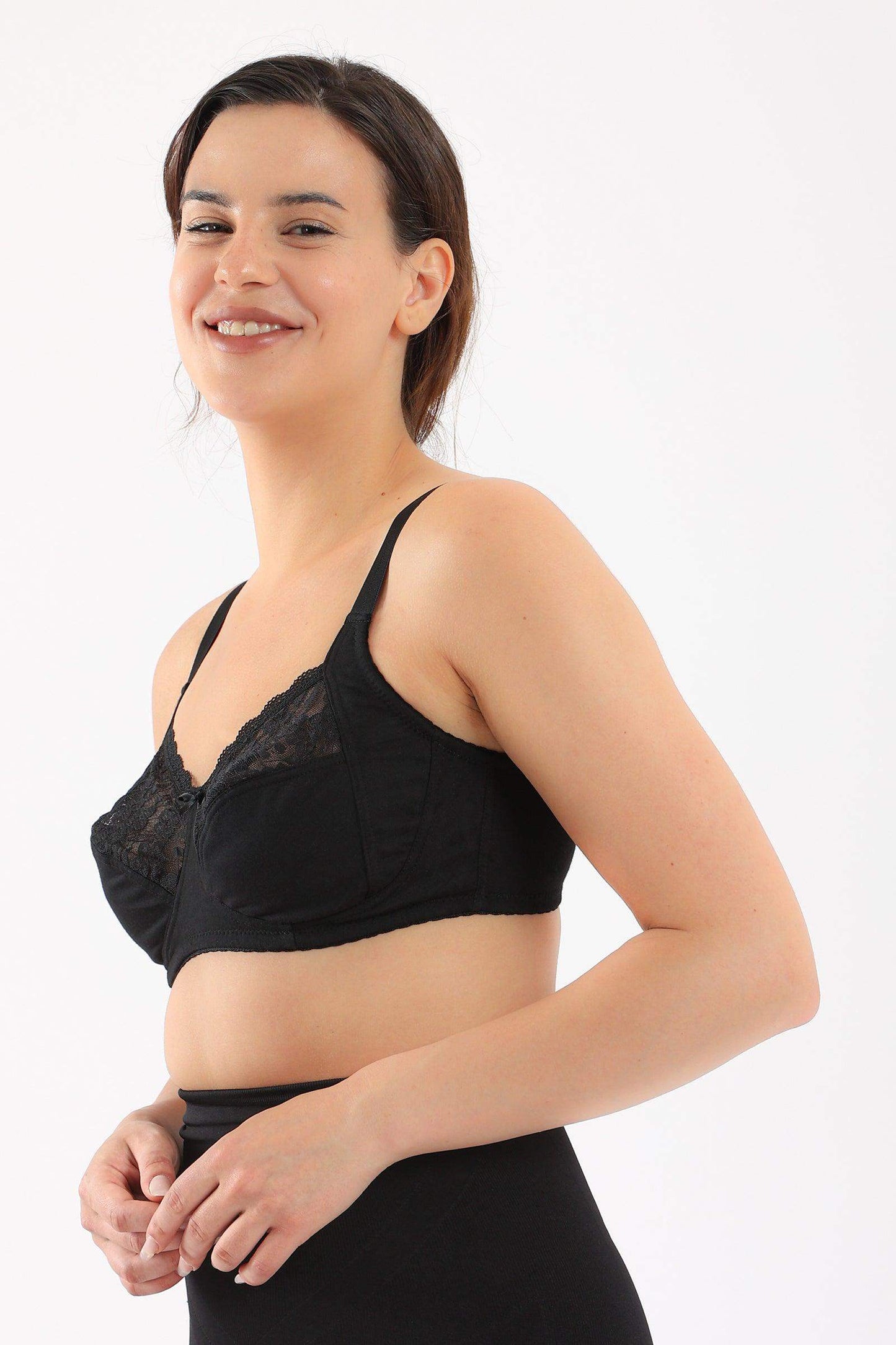 Non-Padded Bra with Lace - Carina - ÙƒØ§Ø±ÙŠÙ†Ø§