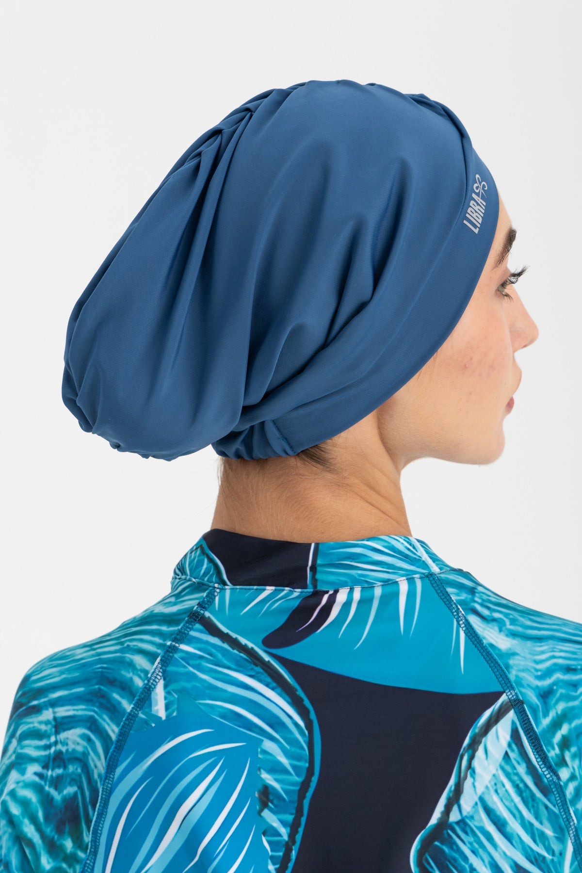 Lycra Sleek Swim Turban - Teal