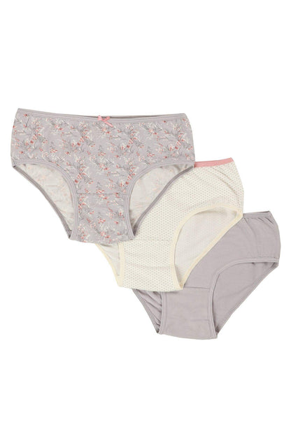 Pack of 3 Colored Brief Panties - Carina - ÙƒØ§Ø±ÙŠÙ†Ø§