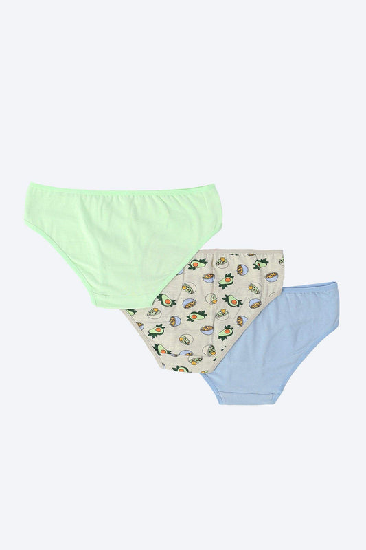 Pack of 3 Cotton Bikini Panties - Carina - ÙƒØ§Ø±ÙŠÙ†Ø§