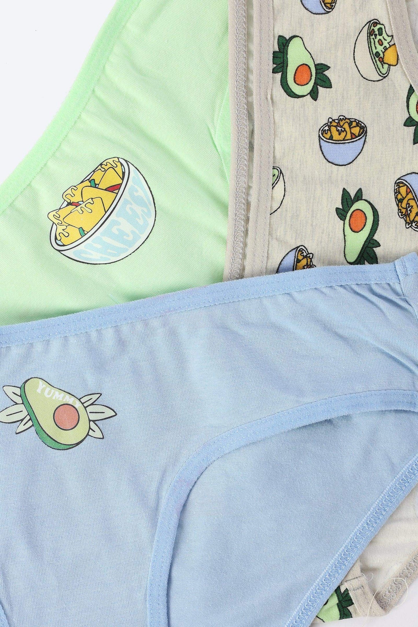 Pack of 3 Cotton Bikini Panties - Carina - ÙƒØ§Ø±ÙŠÙ†Ø§