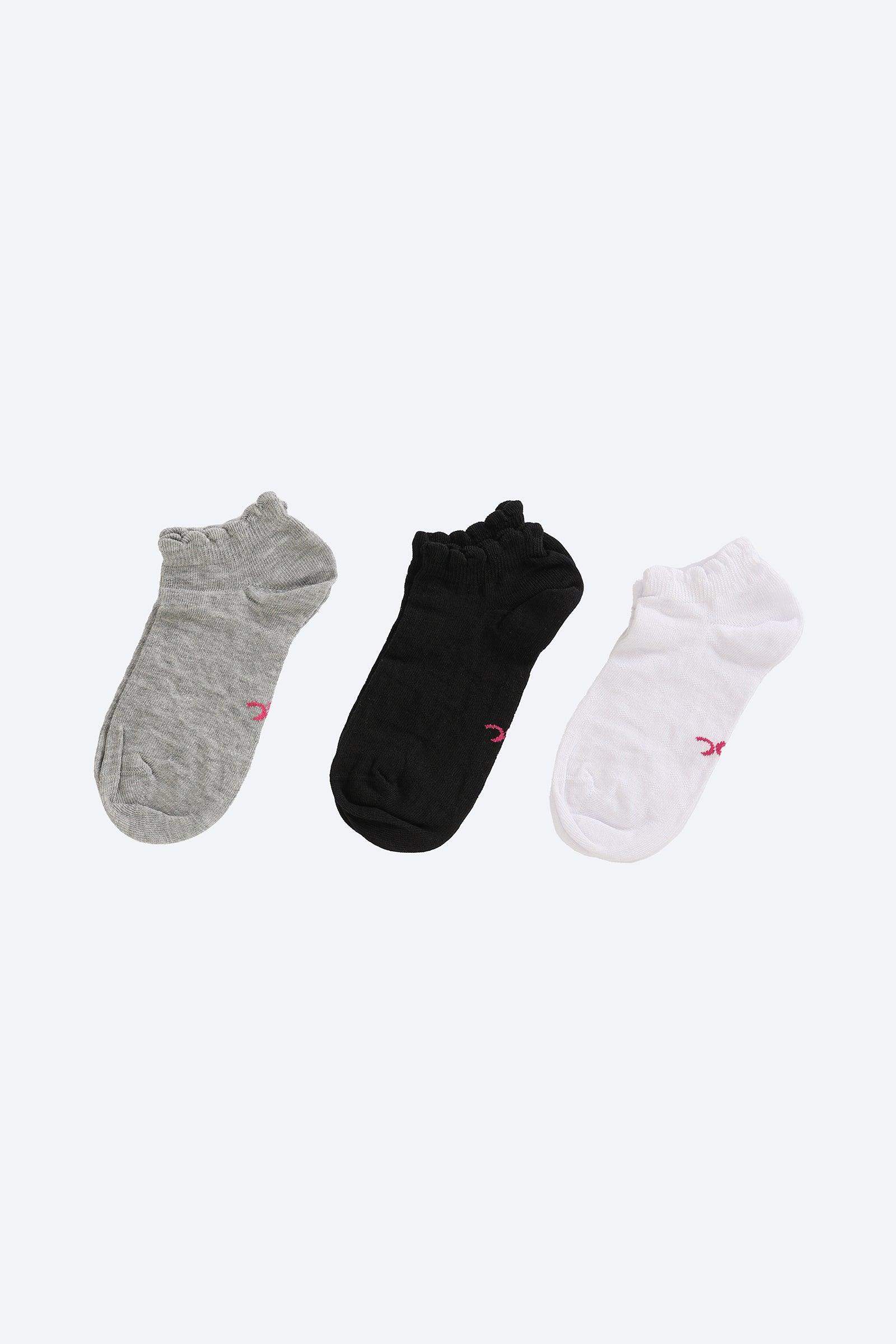 Pack of 3 Cotton Socks - Carina - ÙƒØ§Ø±ÙŠÙ†Ø§