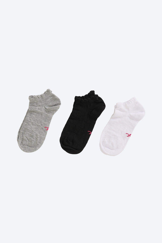 Pack of 3 Cotton Socks - Carina - ÙƒØ§Ø±ÙŠÙ†Ø§