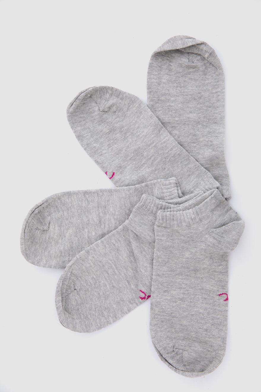 Plain Ankle Socks - 5 Pairs - Carina - ÙƒØ§Ø±ÙŠÙ†Ø§