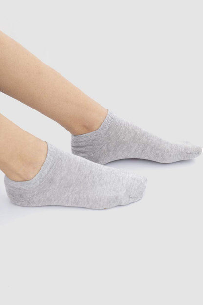 Plain Ankle Socks - 5 Pairs - Carina - ÙƒØ§Ø±ÙŠÙ†Ø§