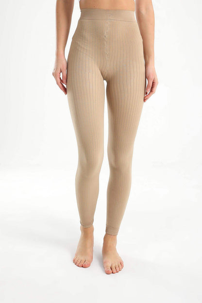 Ribbed High Rise Leggings - Carina - ÙƒØ§Ø±ÙŠÙ†Ø§