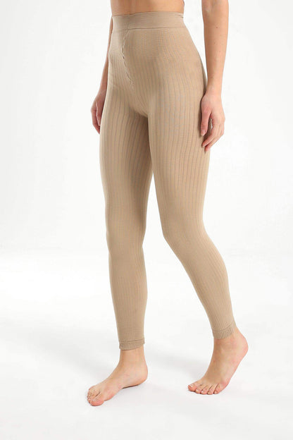 Ribbed High Rise Leggings - Carina - ÙƒØ§Ø±ÙŠÙ†Ø§