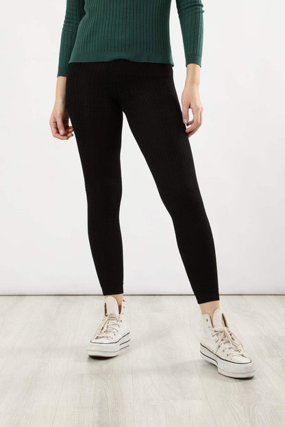 Ribbed High Rise Leggings - Carina - ÙƒØ§Ø±ÙŠÙ†Ø§