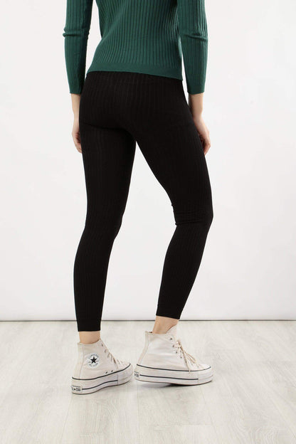 Ribbed High Rise Leggings - Carina - ÙƒØ§Ø±ÙŠÙ†Ø§