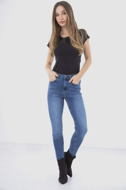 Round Neck Solid Top - Carina - ÙƒØ§Ø±ÙŠÙ†Ø§