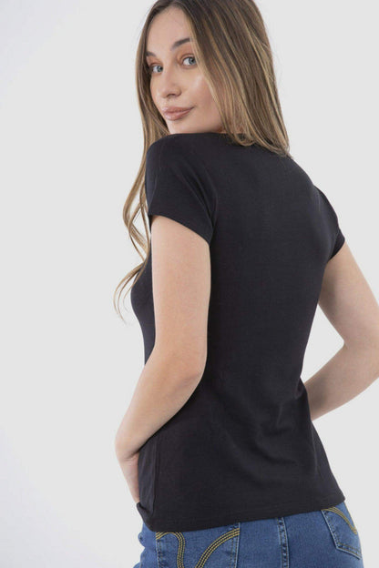 Round Neck Solid Top - Carina - ÙƒØ§Ø±ÙŠÙ†Ø§