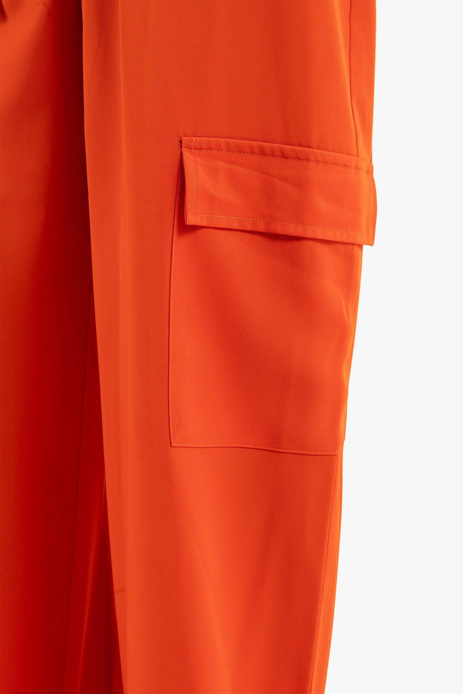 Satin Cargo Pants - Carina - ÙƒØ§Ø±ÙŠÙ†Ø§