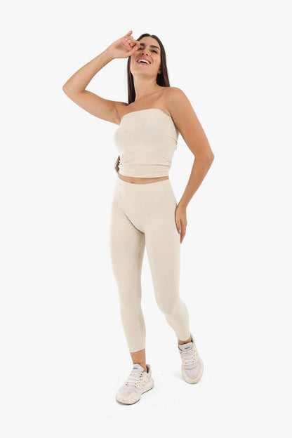 Seamless Strapless Tube Top - Carina - ÙƒØ§Ø±ÙŠÙ†Ø§