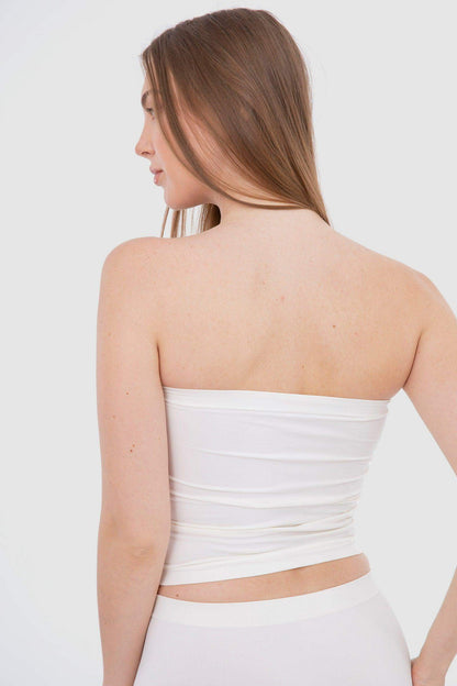 Seamless Strapless Tube Top - Carina - ÙƒØ§Ø±ÙŠÙ†Ø§