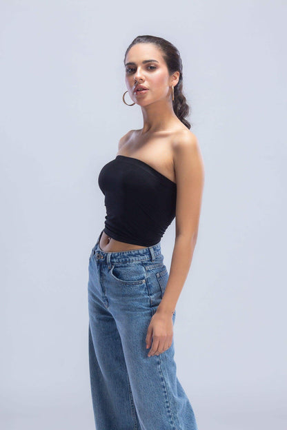 Seamless Strapless Tube Top - Carina - ÙƒØ§Ø±ÙŠÙ†Ø§