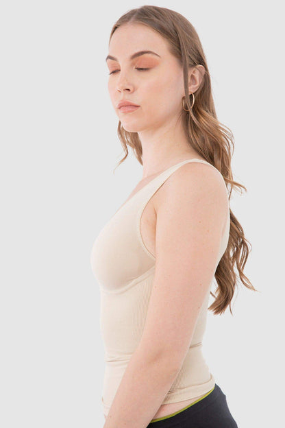 Sleeveless Body Shaper Top - Carina - ÙƒØ§Ø±ÙŠÙ†Ø§