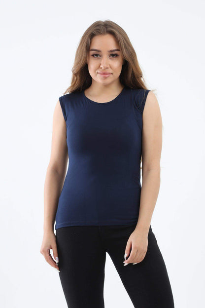 Sleeveless Crew Neck Top - Carina - ÙƒØ§Ø±ÙŠÙ†Ø§