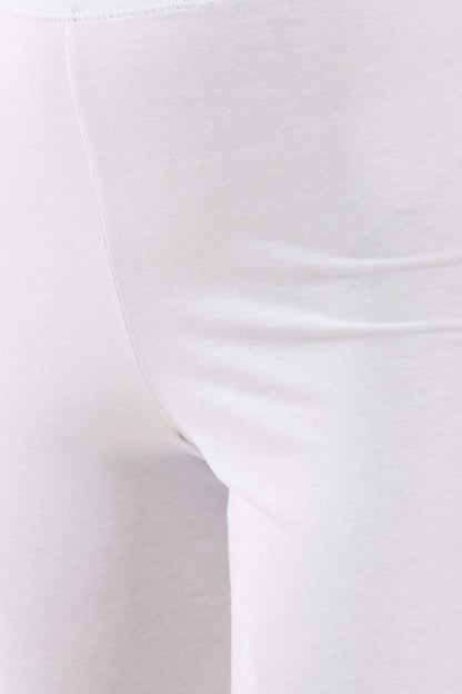 Slim Fit Cotton Leggings Short - Carina - ÙƒØ§Ø±ÙŠÙ†Ø§