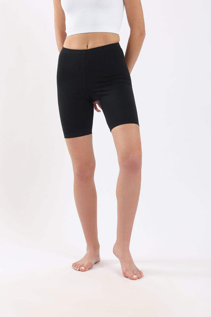 Slim Fit Cotton Leggings Short - Carina - ÙƒØ§Ø±ÙŠÙ†Ø§