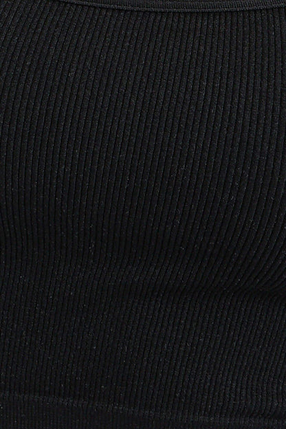 Spaghetti Straps Cropped Top - Carina - ÙƒØ§Ø±ÙŠÙ†Ø§