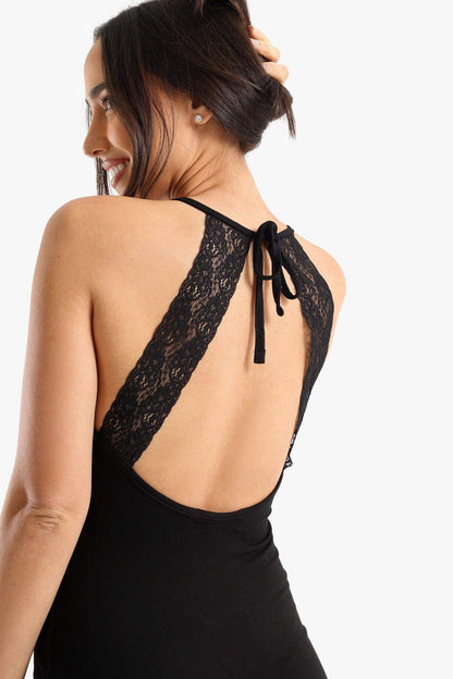 Square Neck Short Nightgown - Carina - ÙƒØ§Ø±ÙŠÙ†Ø§