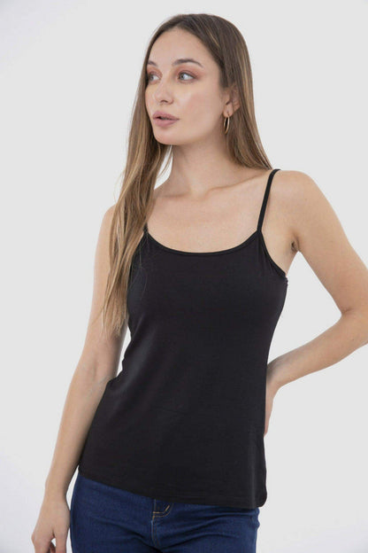 Viscose Sleeveless Tank Top - Carina - ÙƒØ§Ø±ÙŠÙ†Ø§