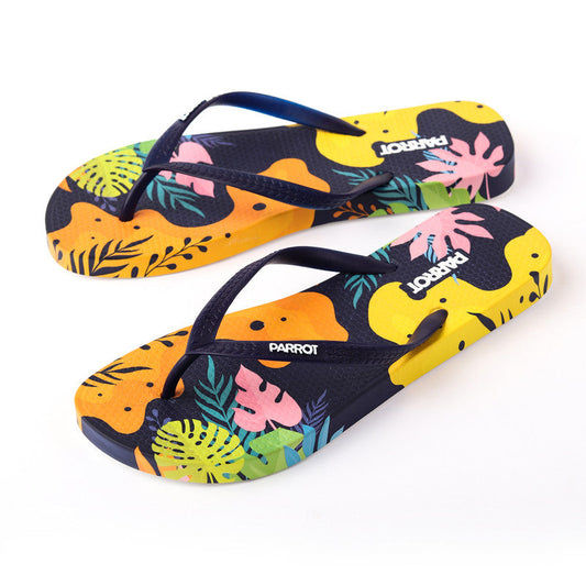 Rubber Summer Slipper - Multicolor