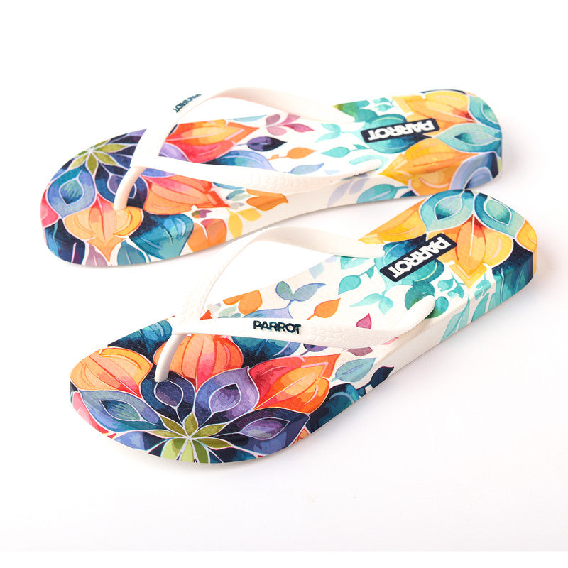 Rubber Summer Slipper - Multicolor