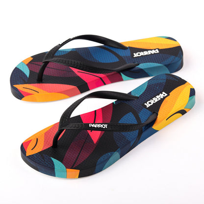 Rubber Summer Slipper - Multicolor