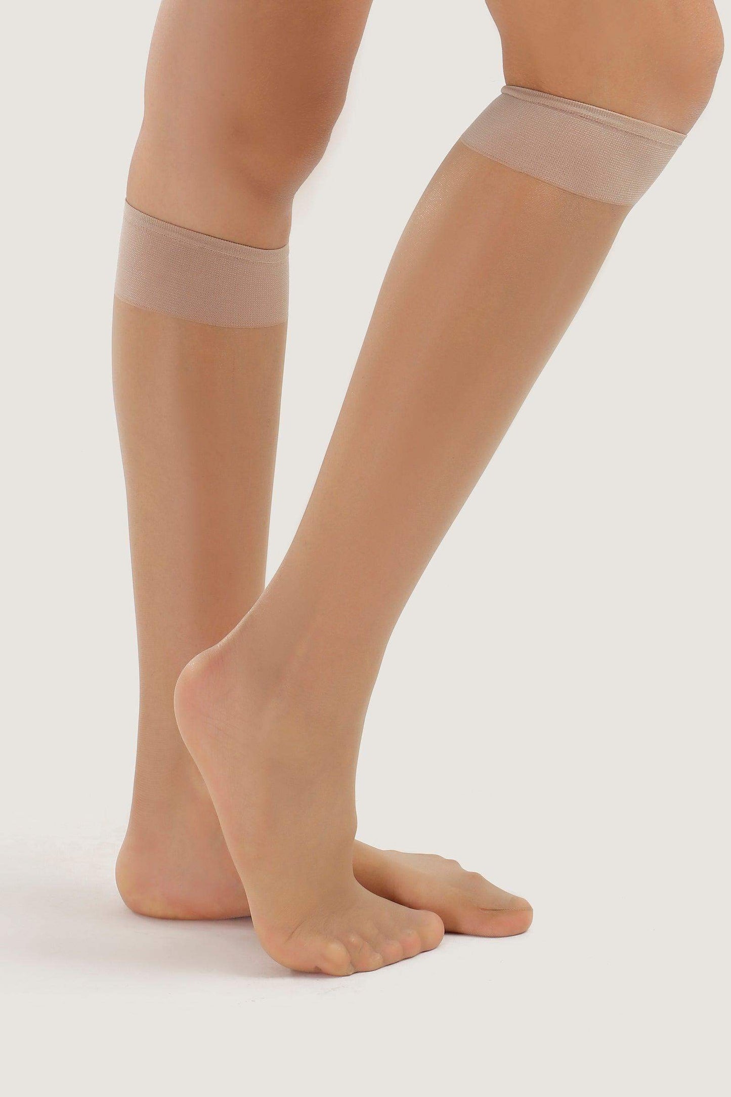 Voile Knee High Socks - Carina - ÙƒØ§Ø±ÙŠÙ†Ø§