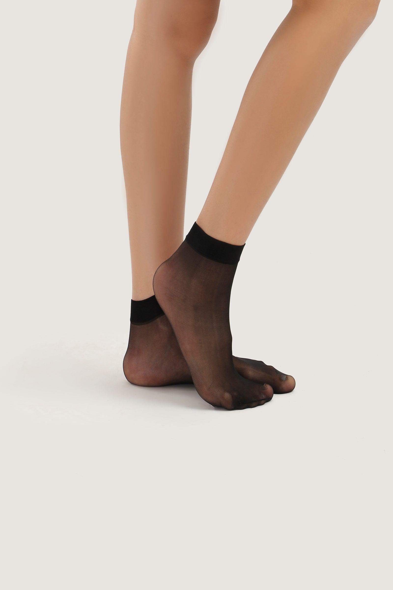 Voile Short Length Socks - Carina - ÙƒØ§Ø±ÙŠÙ†Ø§