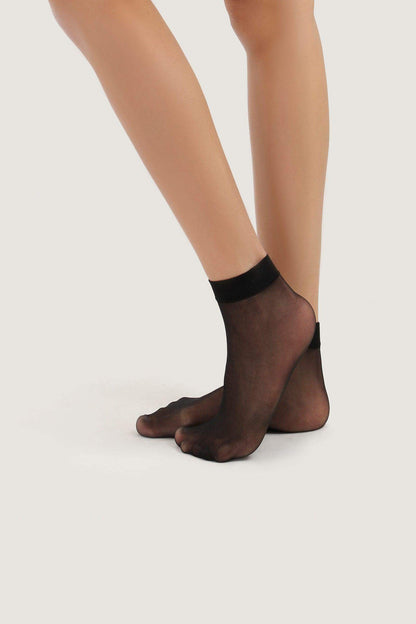 Voile Short Length Socks - Carina - ÙƒØ§Ø±ÙŠÙ†Ø§