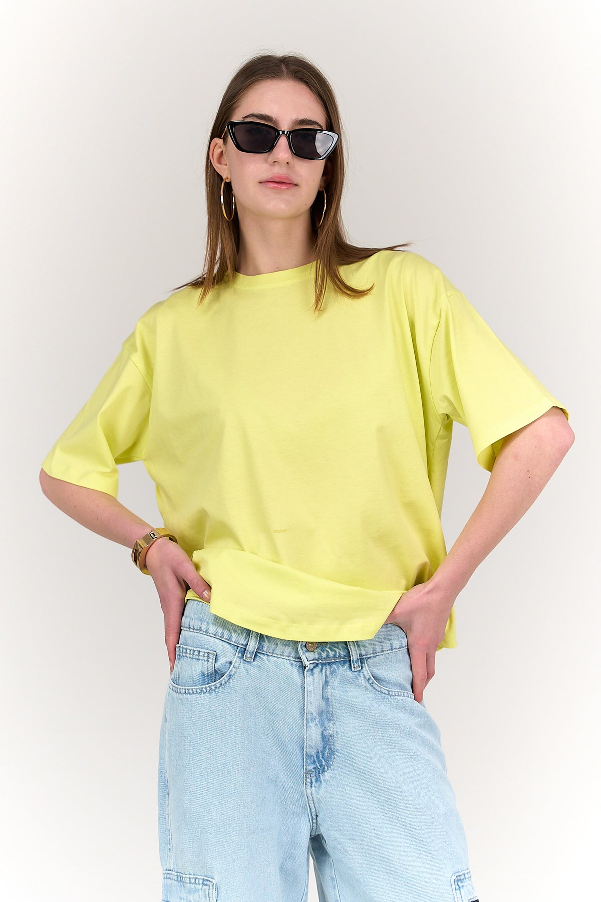 Back Printed Cotton T-Shirt