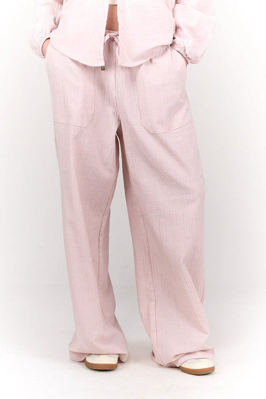 Self Pattern Tencel Pants