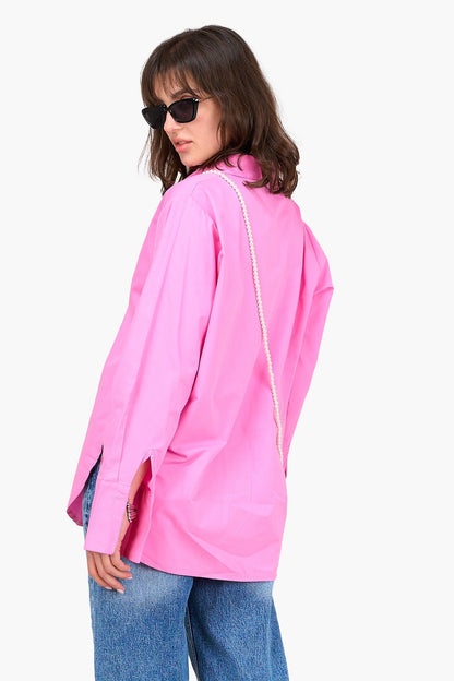 Poplin Hidden Placket Shirt