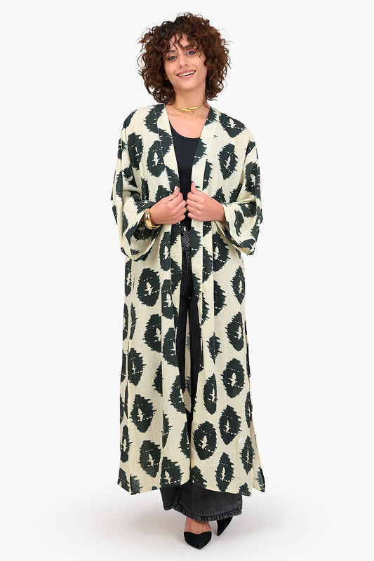 Elegant Flow Tencel Kimono