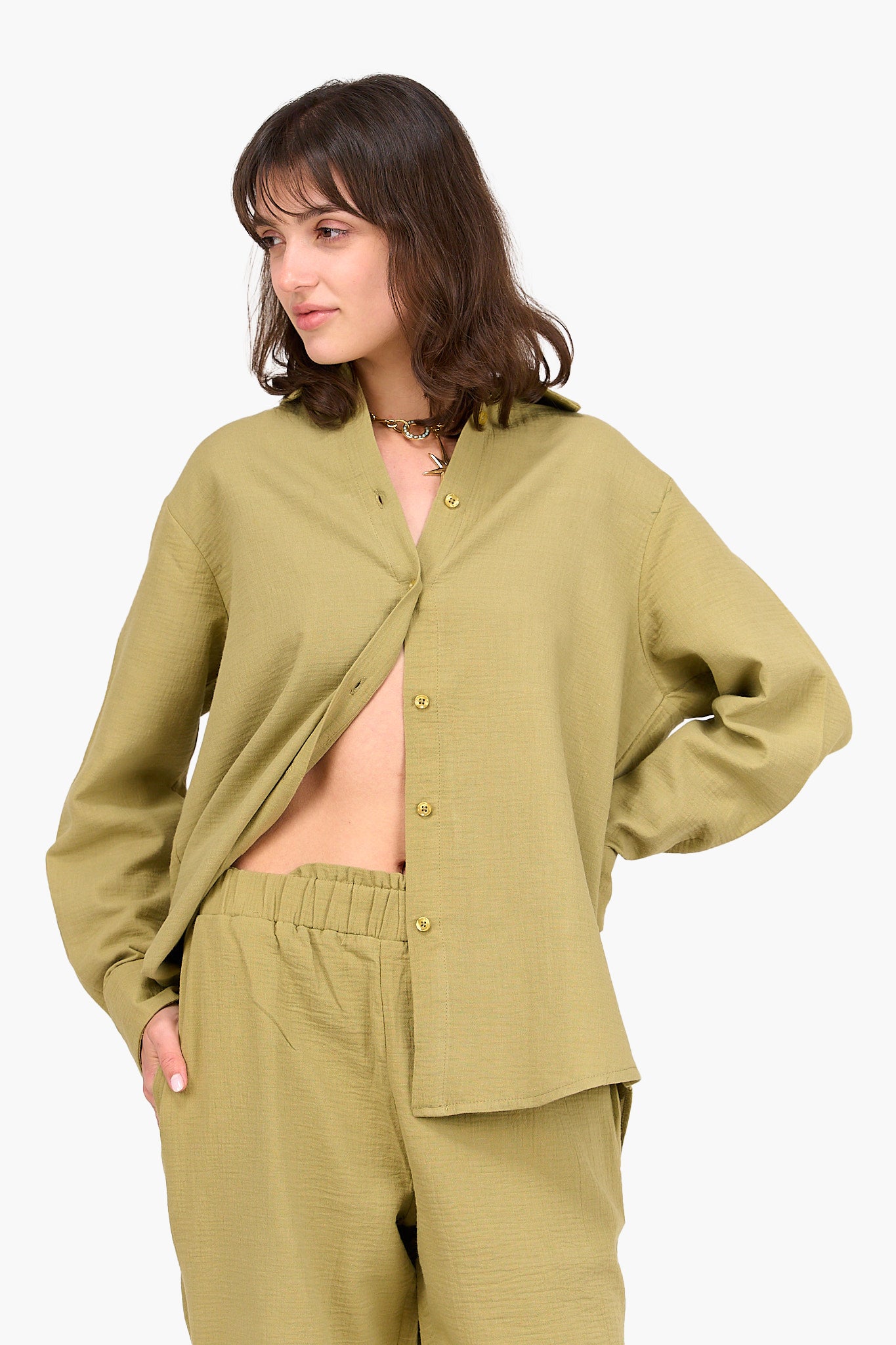 Relaxed Elegance Tencel Shirt