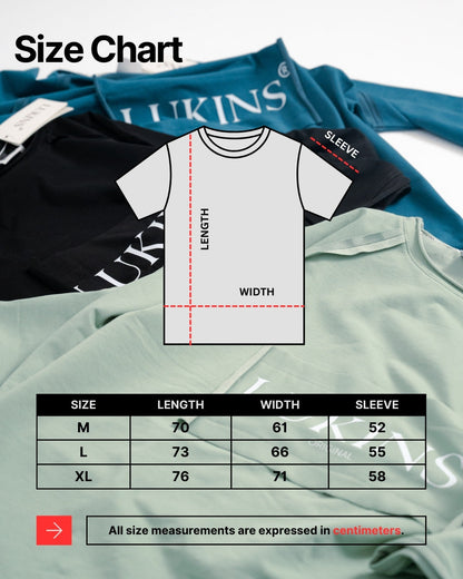 Cotton Printed Casual T-Shirt – Teal Blue