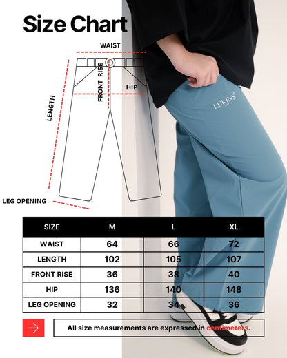 Waterproof Solid Modern Pants – Black