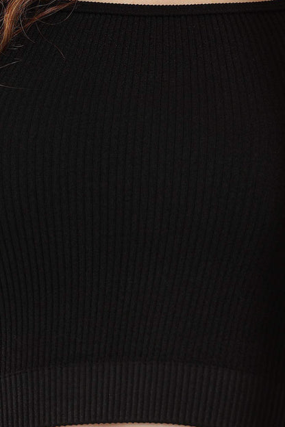 Wide Strap Crop Top - Carina - ÙƒØ§Ø±ÙŠÙ†Ø§